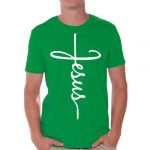 T Shirt for Men Christian Mens White Shirts Jesus T-Shirt Christian Clothes for Men Jesus Clothing Collection for Men